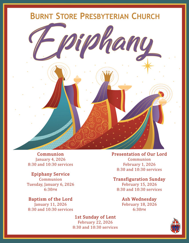 Epiphany events at Burnt Store Presbyterian Church