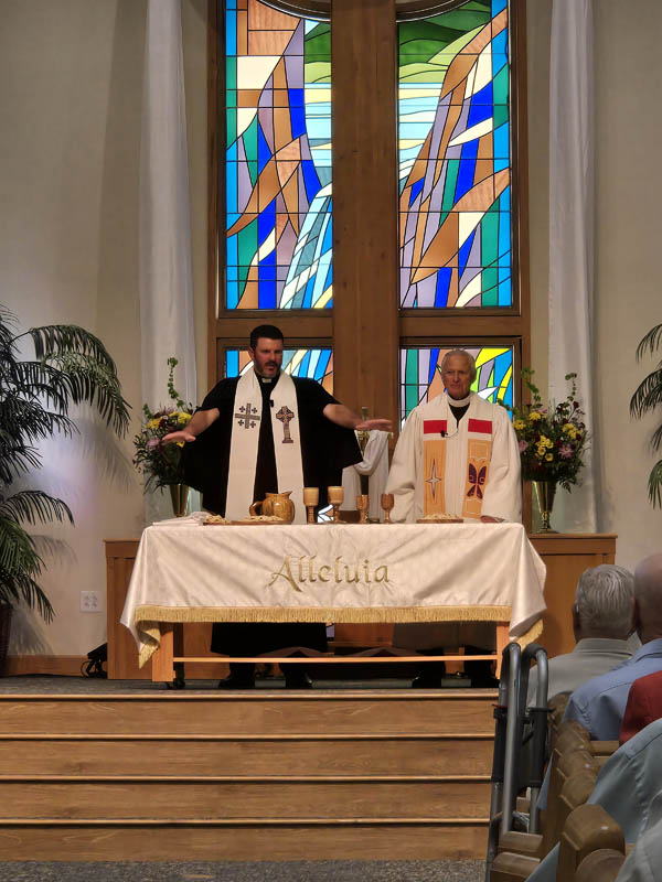 Communion at Burnt Store Presbyterian Church